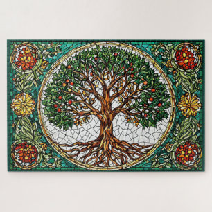 Quebra-cabeça Mosaico da Árvore da Vida