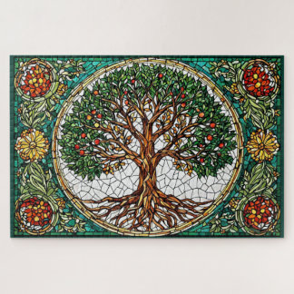 Quebra-cabeça Mosaico da Árvore da Vida