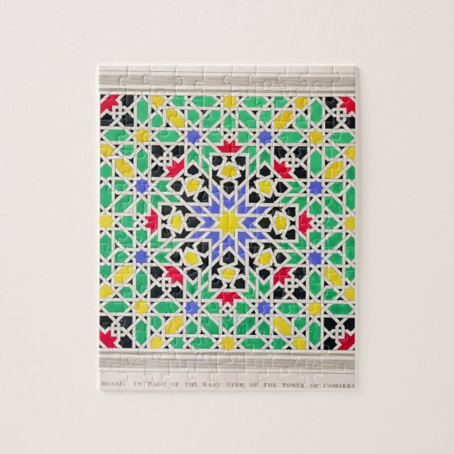 Quebra-cabeça Mosaico nos dado da zona leste da torre o (Vertical)