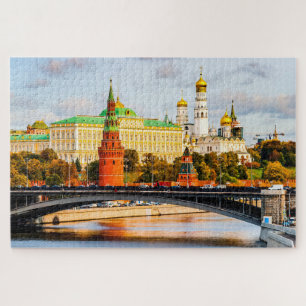 Quebra-cabeça Moscou Kremlin No Outono