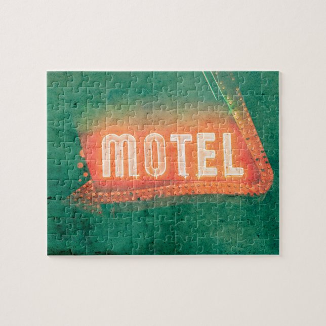 Quebra-cabeça Motel Antigo (Horizontal)