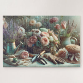 Quebra-cabeça Mother's Bouquet Tools Gardener's Springtime Array