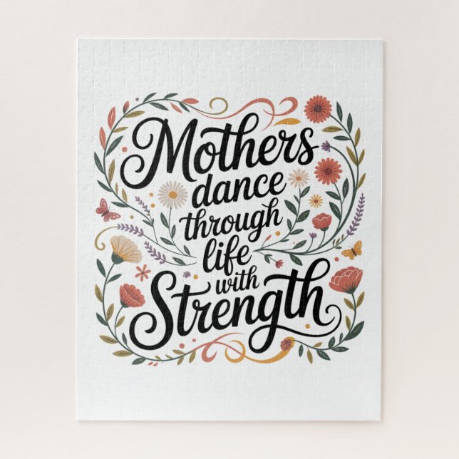 Quebra-cabeça Mothers Dance Through Life With Strength (Vertical)