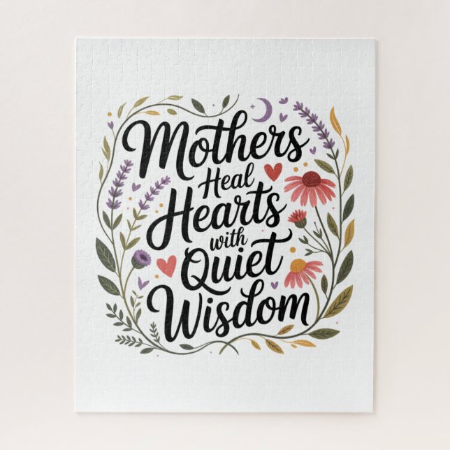 Quebra-cabeça Mothers Heal Hearts With Quiet Wisdom (Vertical)