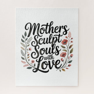 Quebra-cabeça Mothers Sculpt Souls With Love