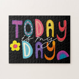 Quebra-cabeça Motivação Moderna Hoje É Meu Dia