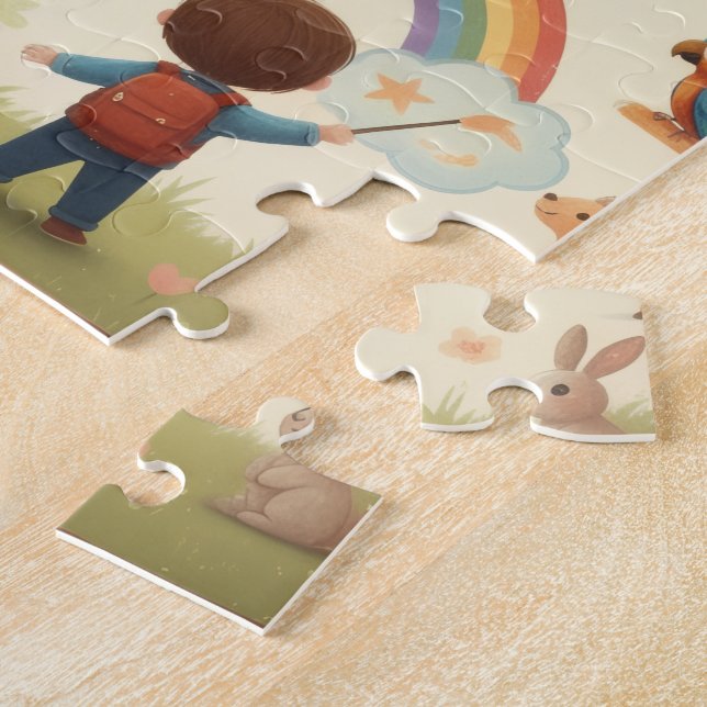 Quebra-cabeça Motivational Quotes for Children's Rooms & Classro (Lateral)