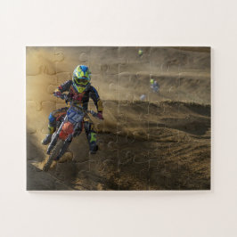 Quebra-cabeça Moto Extremamente Motocross Motociclismo Bicicleta