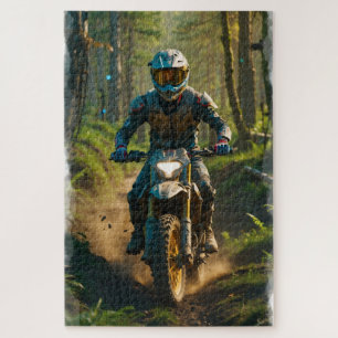 Quebra-cabeça Moto-xing - Motocross Racers