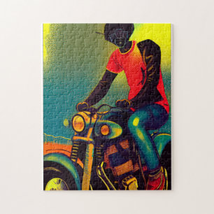 Quebra-cabeça Motobicicleta