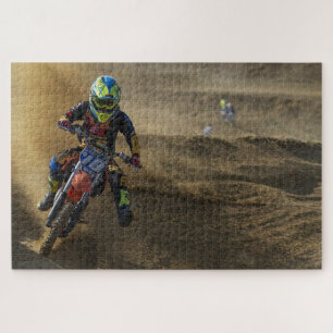 Quebra-cabeça Motocicleta de Motocross Extremo Esporte Motocicli