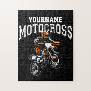 Quebra-cabeça Motociclismo Personalizado de Corrida de Bicicleta