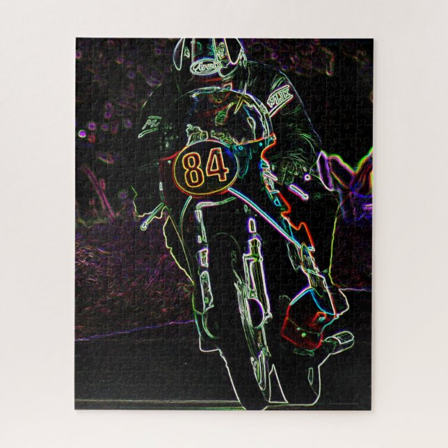Quebra-cabeça Motociclo 2 16x20 520pc jpcna (Vertical)