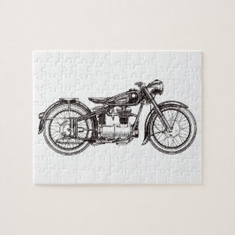 Quebra-cabeça Motociclo clássico III