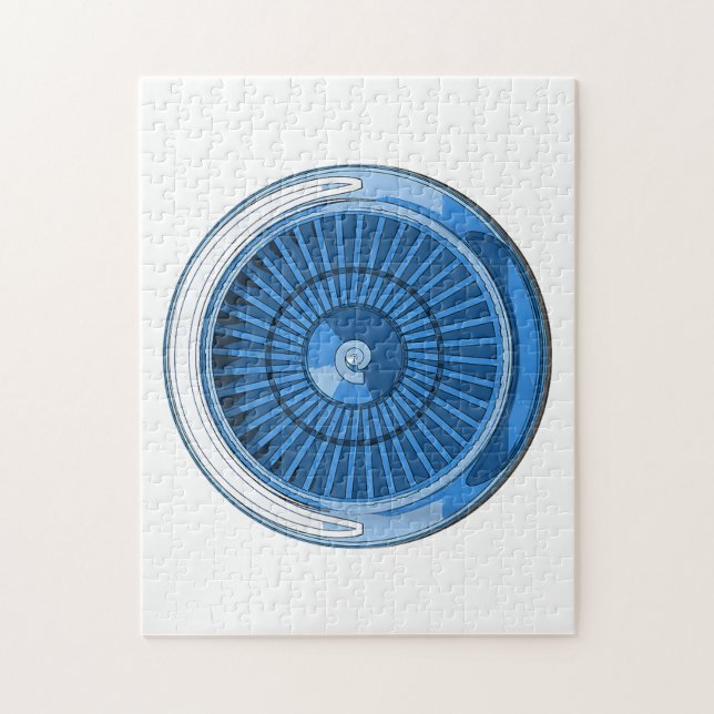 Quebra-cabeça Motor a Jato (Vertical)