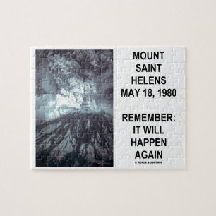 Quebra-cabeça Mount Saint Helens 18 de maio de 1980 acontecerá