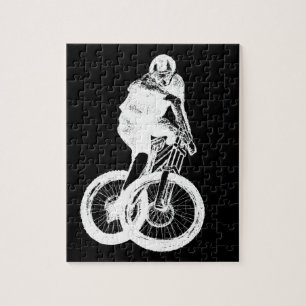 Quebra-cabeça Mountain Biker MTB BMX CYCLIST