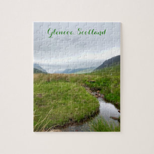 Quebra-cabeça Mountain Stream Glencoe, Terras Altas Escocesas