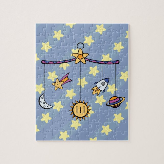 Quebra-cabeça Móvel de Puzzle Sonhos do Espaço (Vertical)