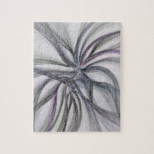 Quebra-cabeça Movimentos de Filigrana Moderno Abstrato Fractal P