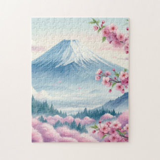 Quebra-cabeça Mt. Fuji & Sakura – Spring Puzzle