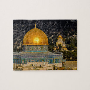Quebra-cabeça Muçulmano de Jerusalém Mesquita Vintage Al Aqsa