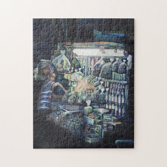 Quebra-cabeça Mudou a meta. Singapura (Vertical)