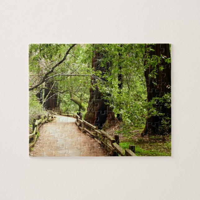 Quebra-cabeça Muir Woods Path II - Fotografia natural (Horizontal)