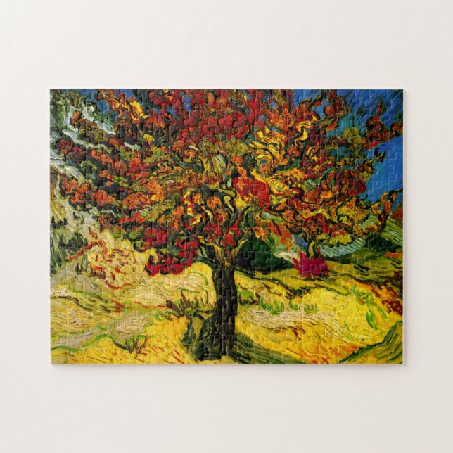 Quebra-cabeça Mulberry Tree Van Gogh Fine Art (Horizontal)