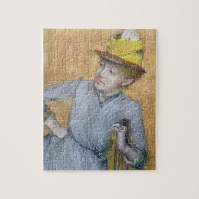 Quebra-cabeça Mulher assentada | de Edgar Degas, 1887 (Vertical)