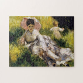 Quebra-cabeça Mulher com Parasol Renoir Fine Art