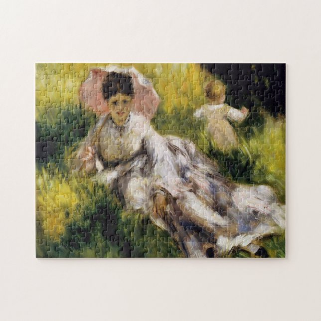 Quebra-cabeça Mulher com Parasol Renoir Fine Art (Horizontal)