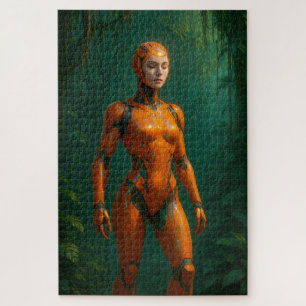 Quebra-cabeça Mulher Cyborg Selgle Sentinal em Orange Armand