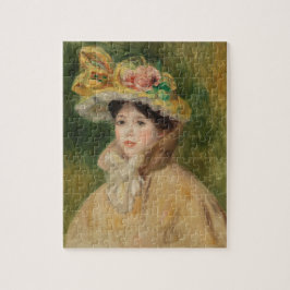 Quebra-cabeça Mulher de Capeline por Pierre Auguste Renoir