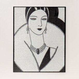 Quebra-cabeça Mulher do Deco de 1928