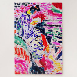 Quebra-cabeça Mulher japonesa ao lado da água, Matisse