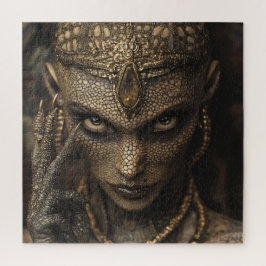 Quebra-cabeça Mulher Lagarto Alien