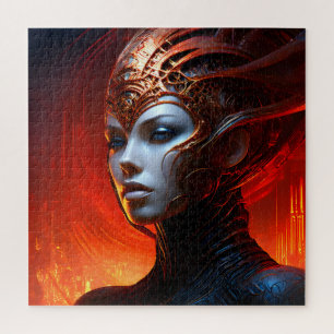 Quebra-cabeça Mulher mágica fantasista