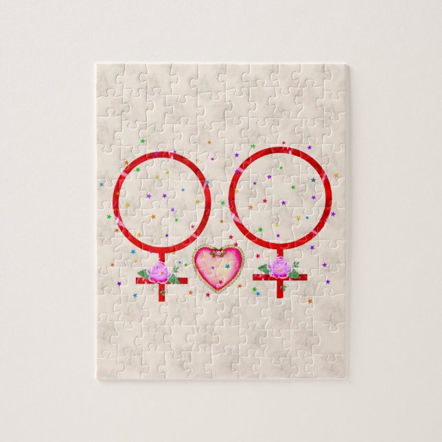 Quebra-cabeça Mulher mais a mulher (Vertical)