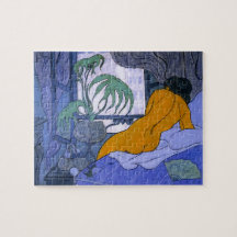Mulher na Sala Azul (por Paul Ranson)