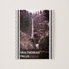 Quebra-cabeça Multnomah Falls Columbia River Gorge Oregon Foto