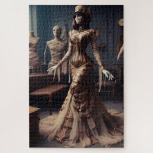 Quebra-cabeça Mummy Queen Steampunk Victorian Gothic