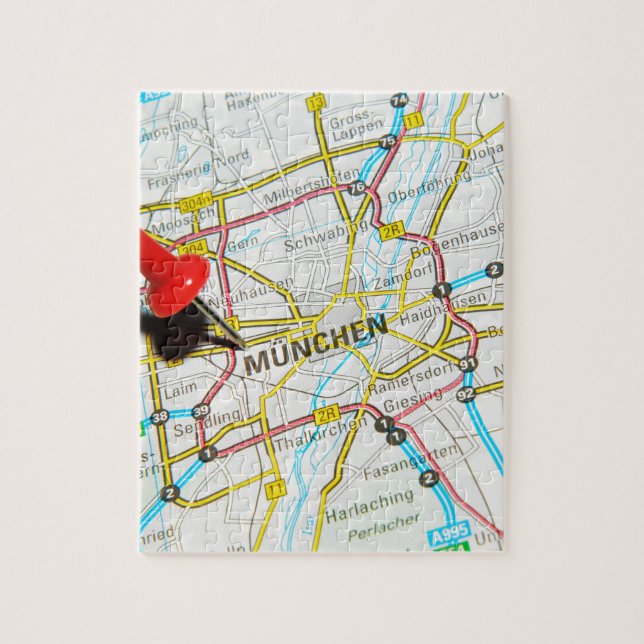 Quebra-cabeça Munchen (Munich), Alemanha (Vertical)