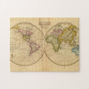 Quebra-cabeça Mundo por Worcester