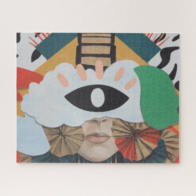 Quebra-cabeça Mural de Grafite do Quebec de Montre (Horizontal)