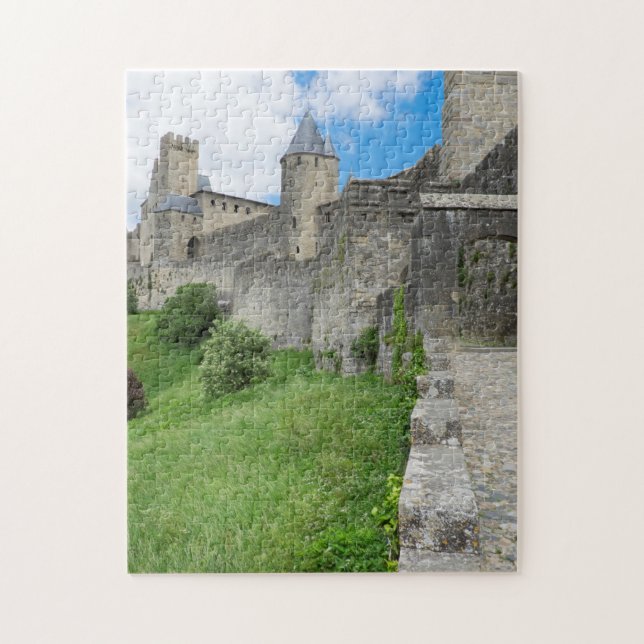 Quebra-cabeça Muralha Fortificada de Carcassonne (Vertical)
