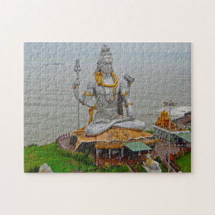 Quebra-cabeça Murudeshwar mar Arábico Karnataka Gopuram Konkan.