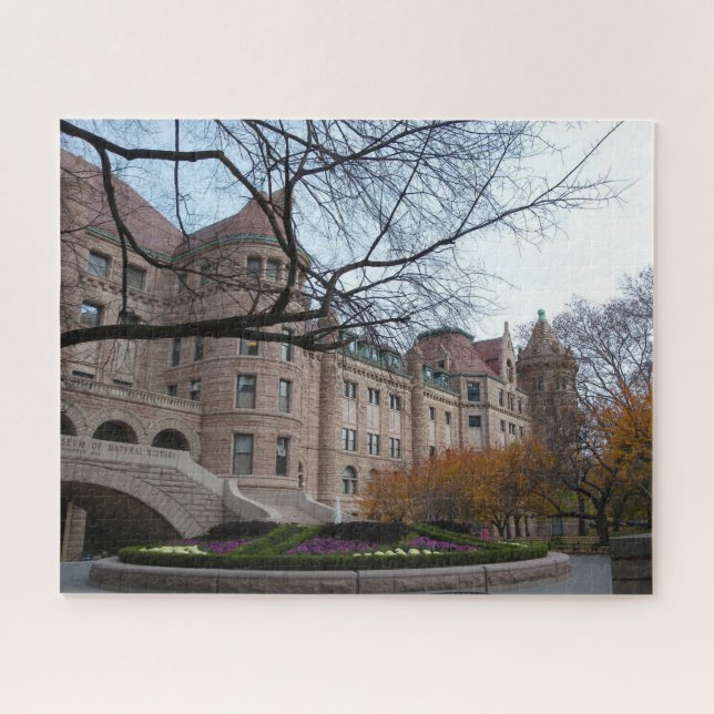 Quebra-cabeça Museu de Arte Nova York. (Horizontal)
