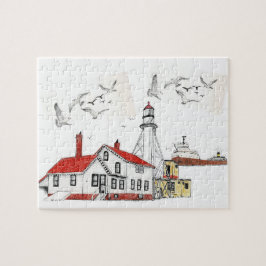 Quebra-cabeça Museu de Naufrágios de Whitefish Point