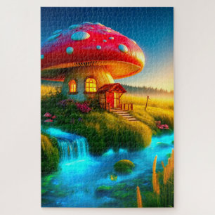 Quebra-cabeça Mushroom House